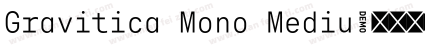 Gravitica Mono Mediu字体转换